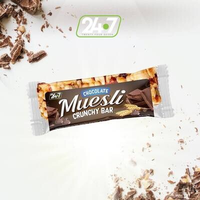 Bar Crunchy Muesli Chocolate (Bar) - 24/7
