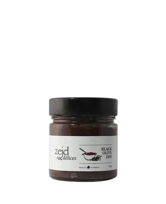Olives Black Jam (Jar) - ZEJD
