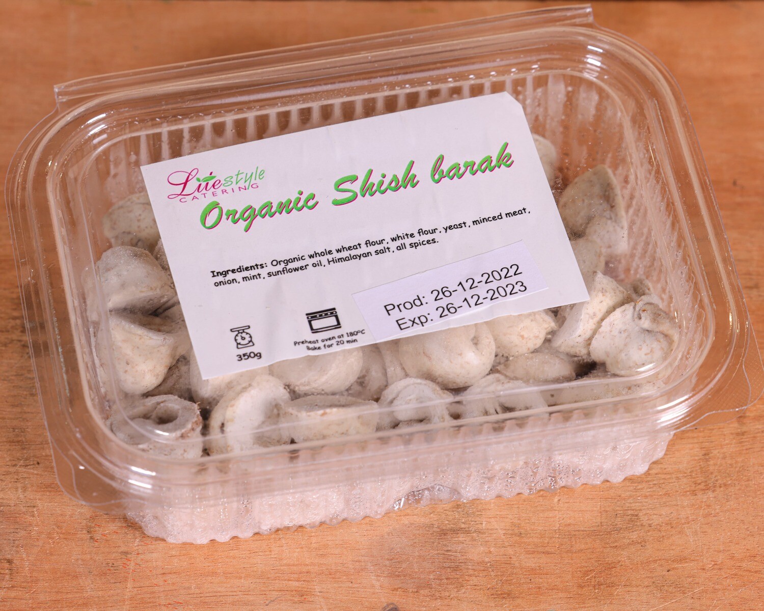 Shish Barak Organic (Box) - Litestyle Catering