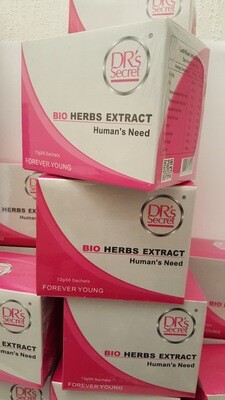 Dr Secret (Bio herbs Extract) Women 6 × 13g  Sachets-Halal