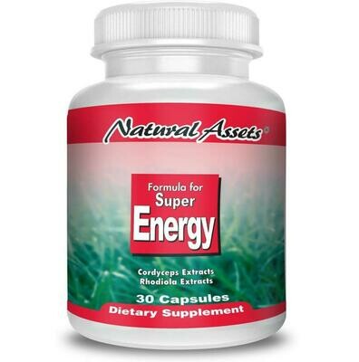 Formula For Super Energy For Men & Women - Energy level & boost vitality-60 Caps.