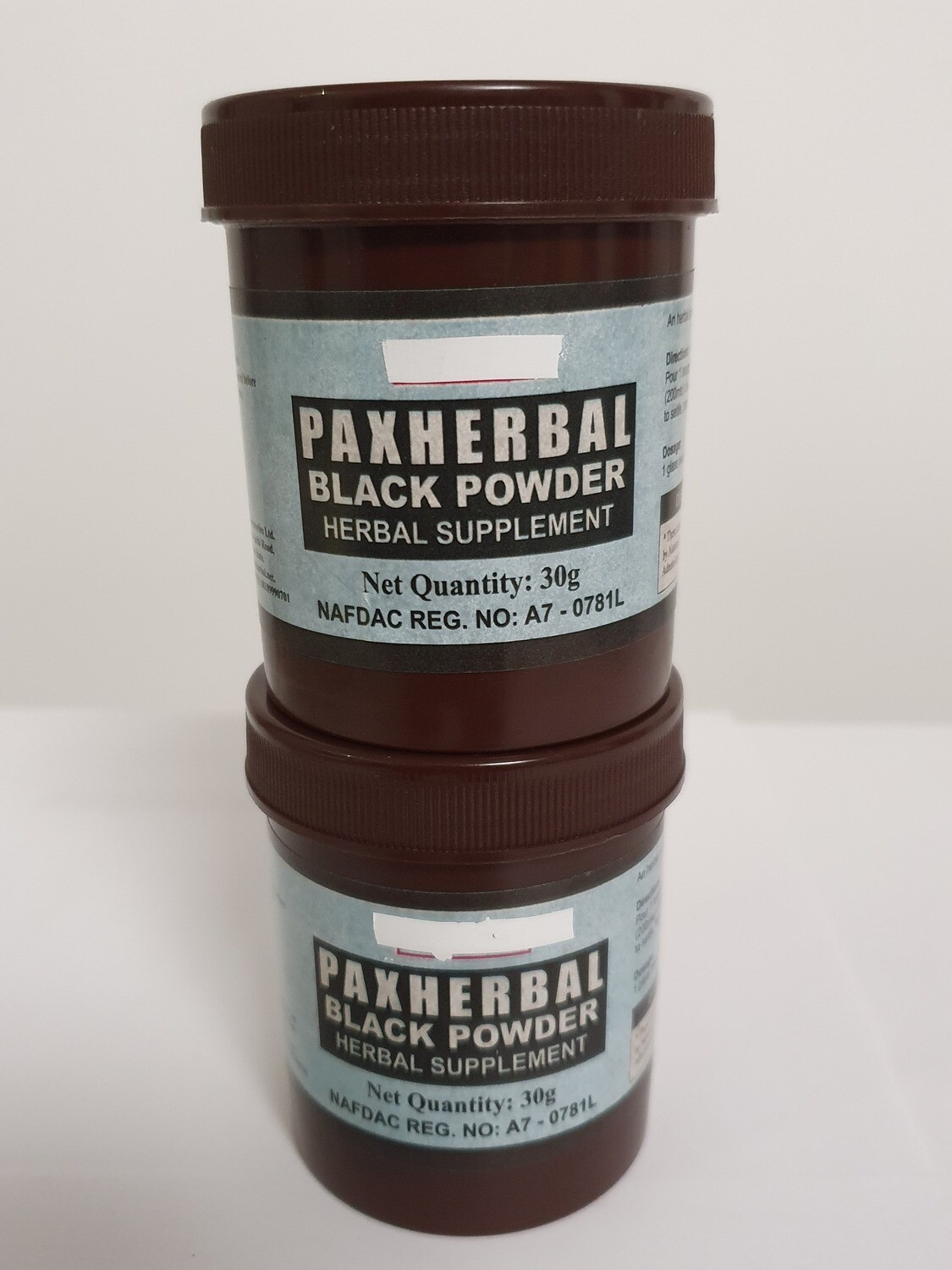 Paxherbal Black Powder for Gastritis and Diarrhoea