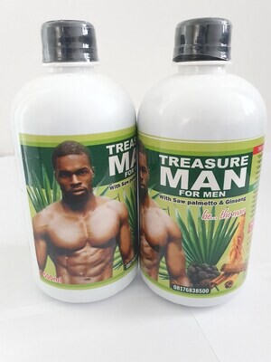 Treasure Man 
Formulated for Sexual Enhancement In Men & Enlarged Prostrate ( HALAL)