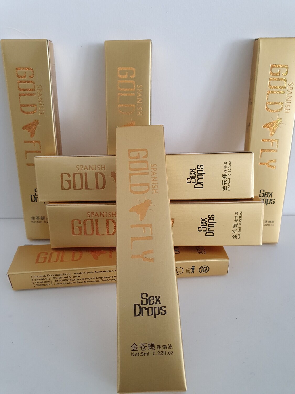 ​Spanish Gold Fly Female Libido Booster Supplement
 2 x 5ml* 0.22fl.oz