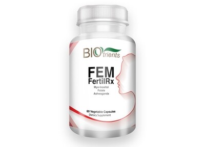 FEM FertileRx- Natural Women's Fertility health & wellness -60 Caps.