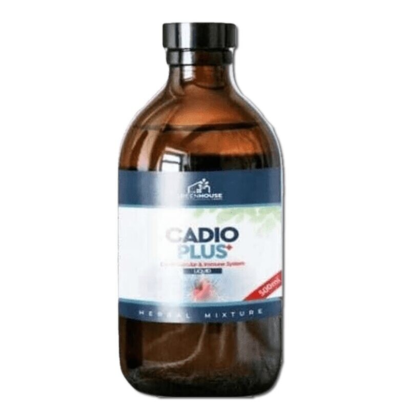 CADIO PLUS- Cardiovascular & Immune Systerm-100% HERBAL MIXTURE-500ml