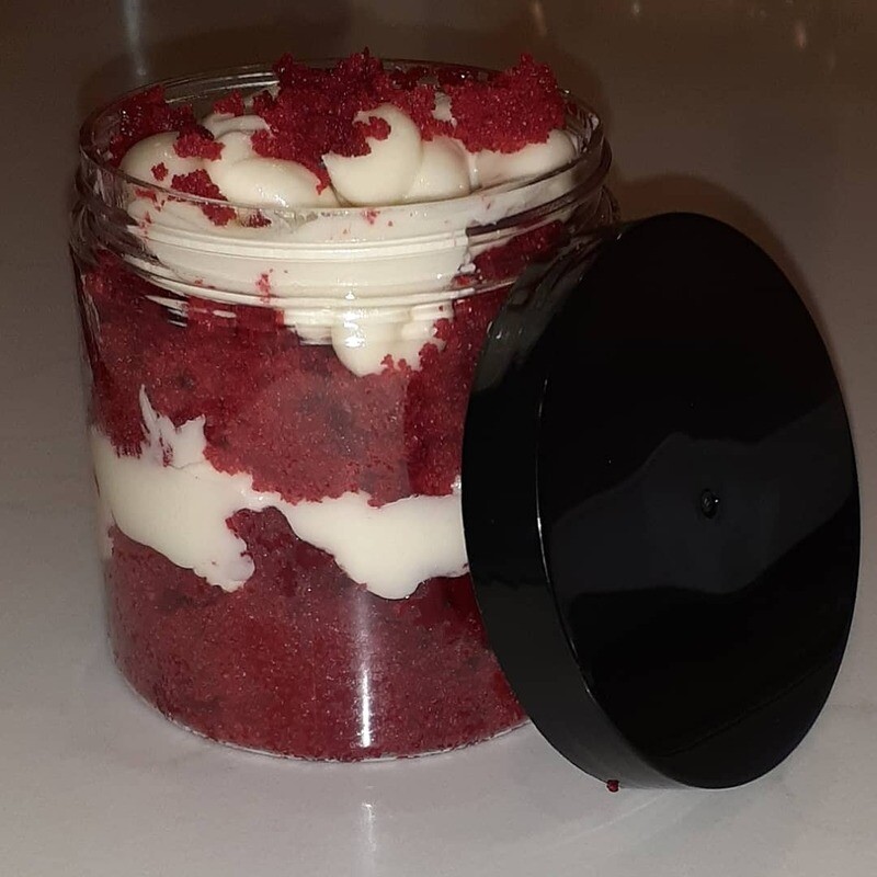 Red Velvet Cake Jar