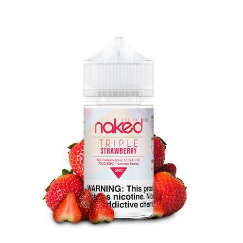 Naked 100 Triple Strawberry 60ml 3 Mg
