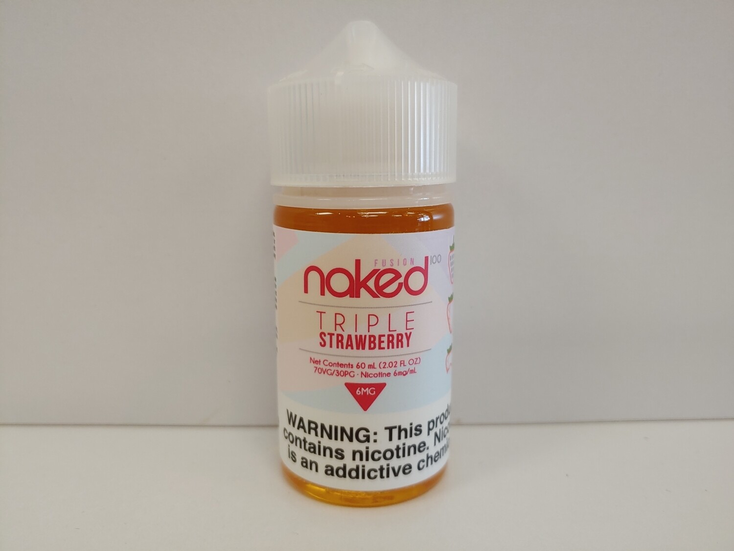 Naked 100 Triple Strawberry 60ml 6 Mg
