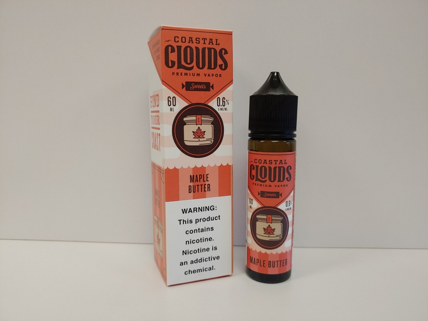 Coastal Clouds Sweets Maple Butter 6mg 60ml