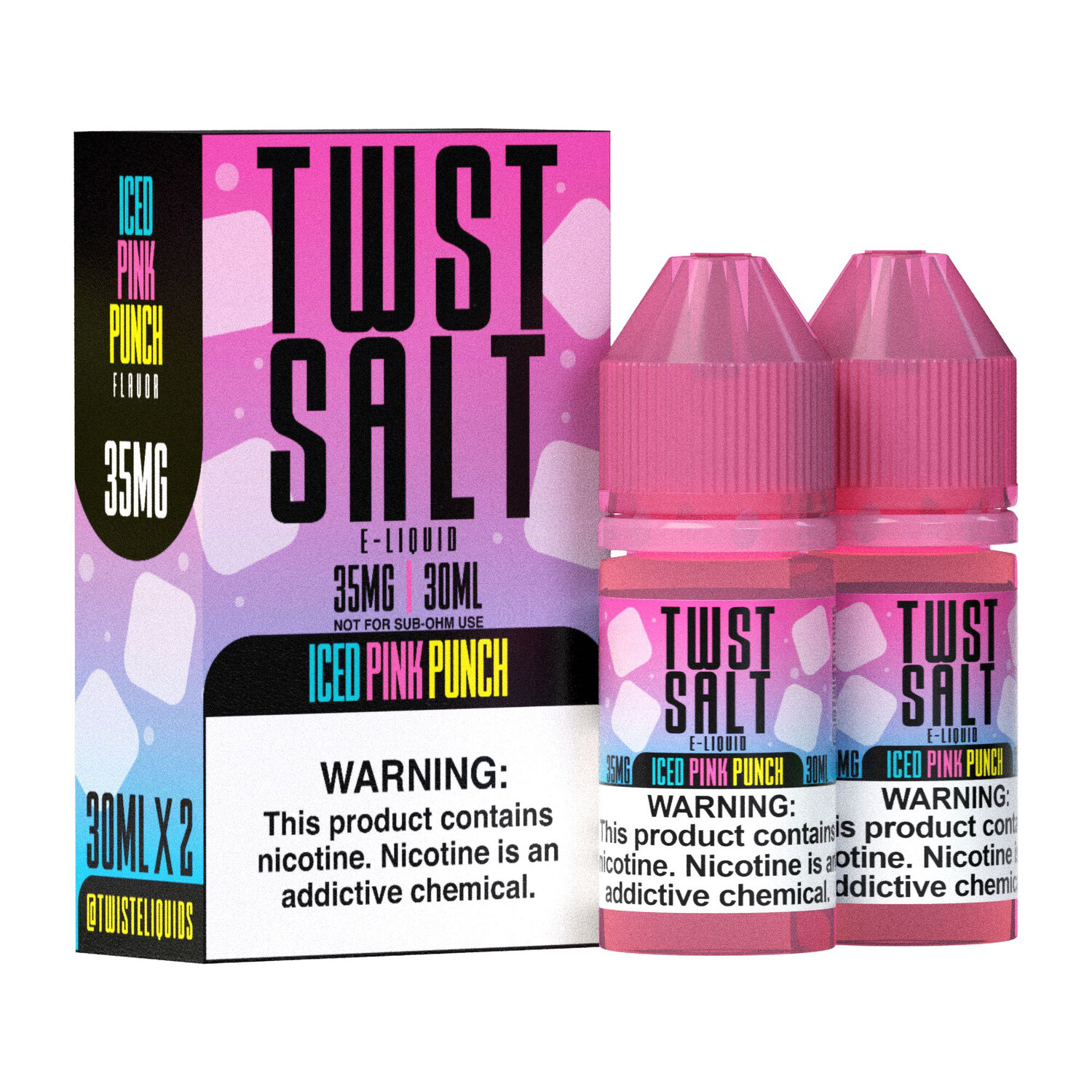 Twist Salt Iced Pink Punch 2×30ml 35mg