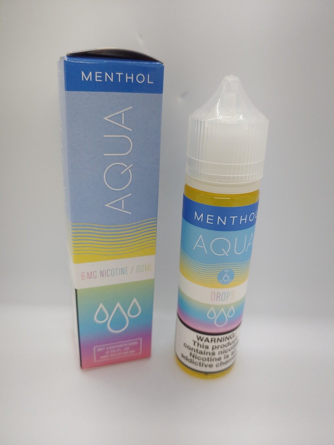 Aqua Menthol Drops 6mg 60ml