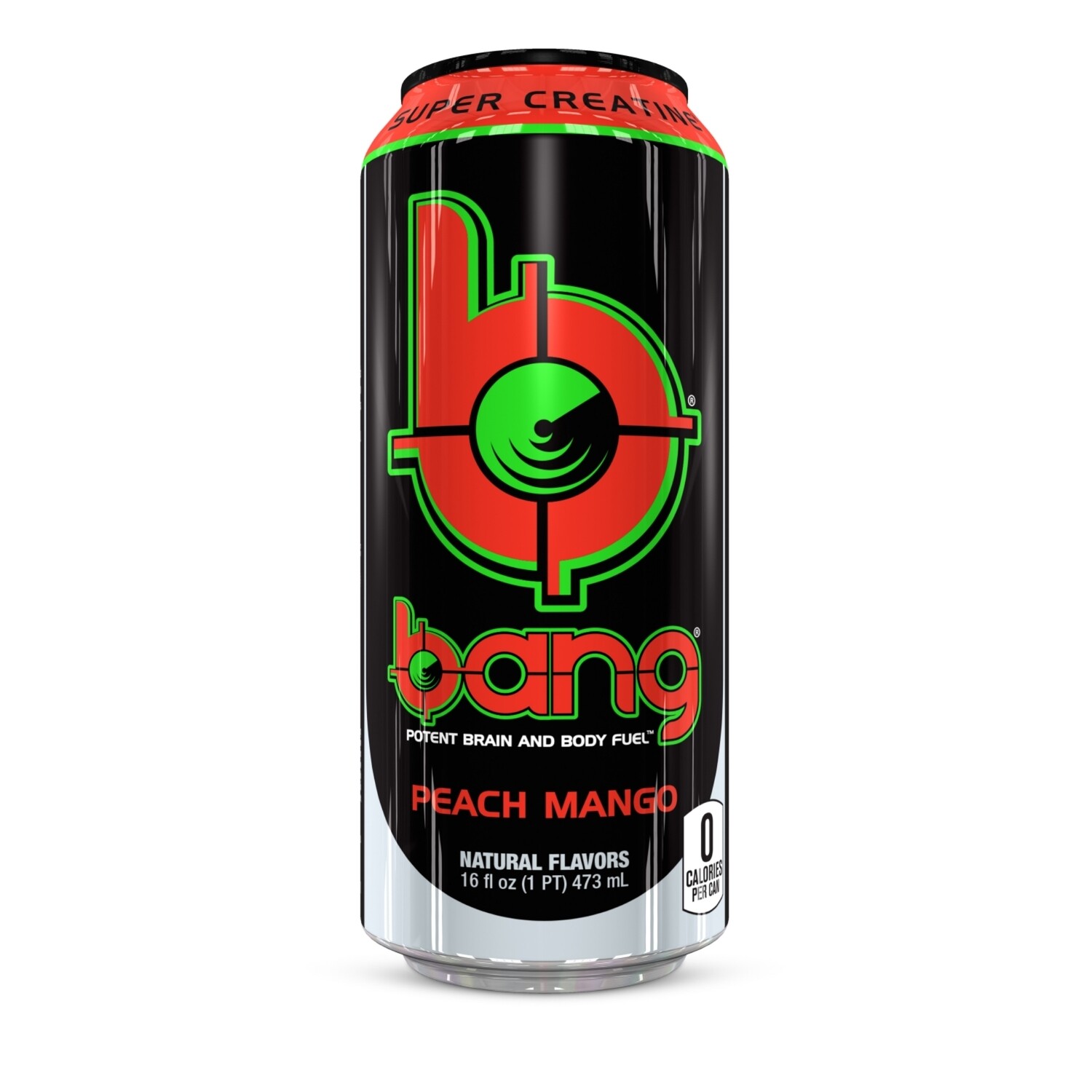 Bang Peach Mango Energy Drink 16 Fl Oz