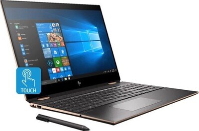 HP Spectre x360 Diamond Cut Convertible Core™️ i7-10510U 1.8GHz 16GB 512GB SSD 15.6” (3840x2160) TOUCH SCREEN VGA NVIDIA MX330 2GB PEN NIGHT FALL BLACK HP Spectre x360 Diamond Cut Convertible Core™️ i7-10510U 1.8GHz 16GB 512GB SSD 15.6” (3840x2160) TOUCH SCREEN VGA NVIDIA MX330 2GB PEN NIGHT FALL BLACK