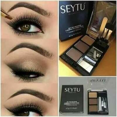 Set deliniador compacto para cejas