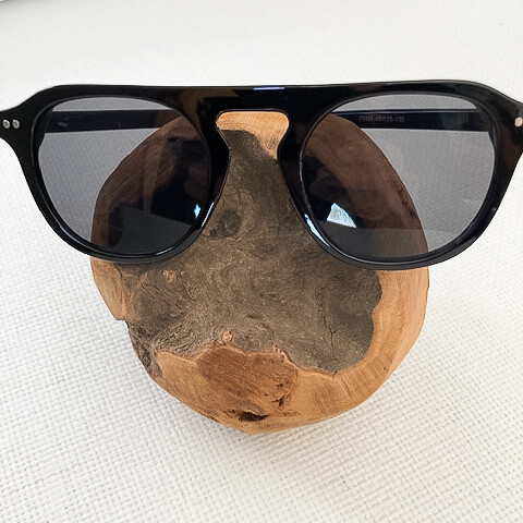 Black Round Bottom Sunglasses