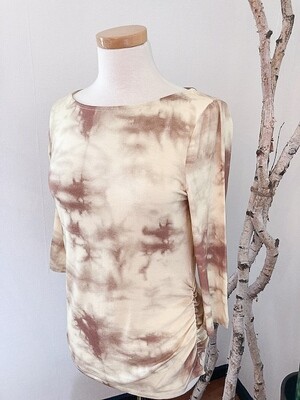Yest Marble Wash Knit Top