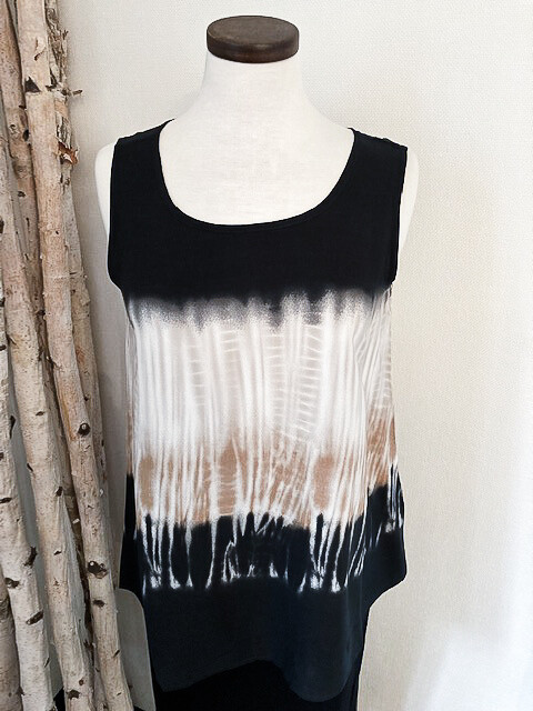 TRIBAL Tie Dye Swing Blouse