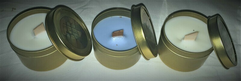 4 oz Golden Tin