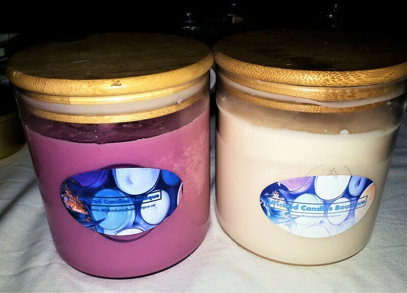 1L 1.8oz Hand poured soy candle