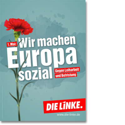 Plakat "1. Mai - Europa"