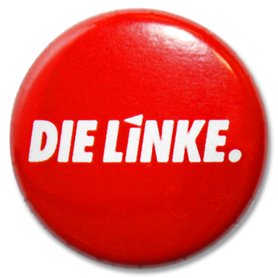 Button "DIE LINKE."