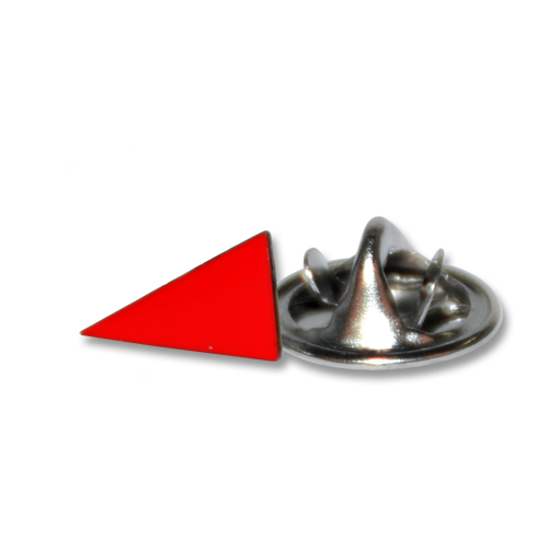 Pin &quot;Rotes Dreieck&quot;
