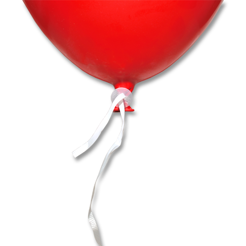 Luftballonverschlussbänder, 100 Stück