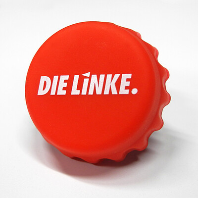 Kronkorken Silikon "DIE LINKE."