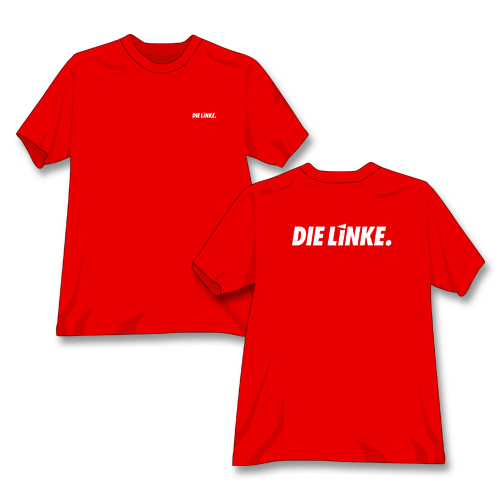 T-Shirt &quot;DIE LINKE.&quot; Gr. XS