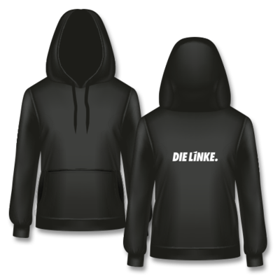 Kapuzenpullover "DIE LINKE." Gr. S