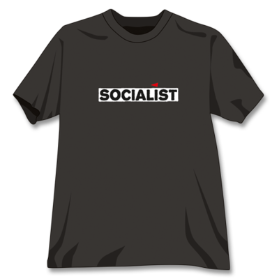 T-Shirt Bio-Baumwolle "Socialist"
