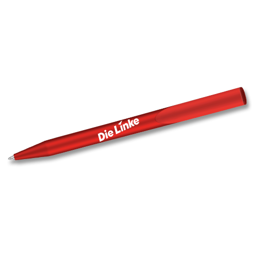 Kugelschreiber rot &quot;Die Linke&quot;