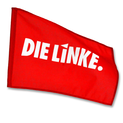Fahne &quot;DIE LINKE.&quot; 80 x 60 cm