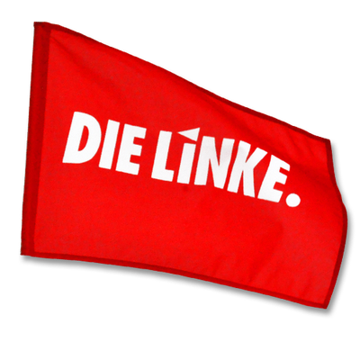 Fahne &quot;DIE LINKE.&quot; 80 x 60 cm