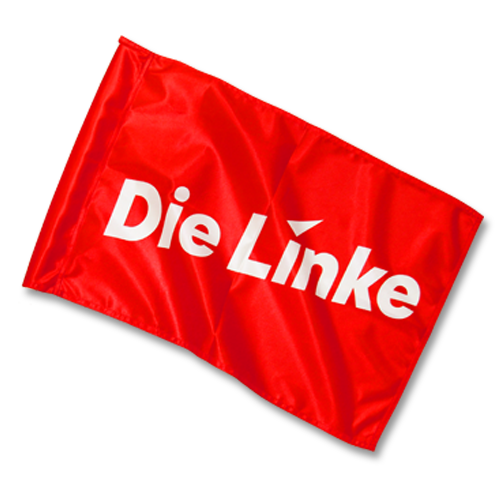 Fahne &quot;Die Linke&quot; 60 x 40 cm