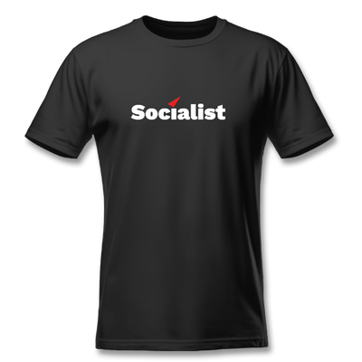 T-Shirt &quot;Socialist&quot; Logo groß