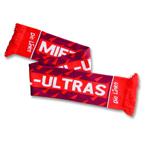 Schal &quot;Mietendeckel-ULTRAS&quot; Die Linke