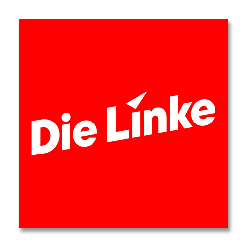 Aufkleber &quot;Die Linke&quot;