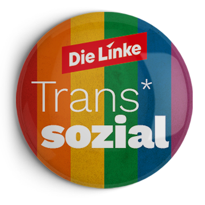 Button &quot;Trans Sozial&quot;