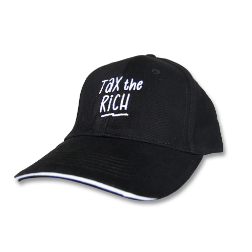 Basecap &quot;Tax the rich&quot;