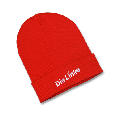 Strickmütze "Die Linke"