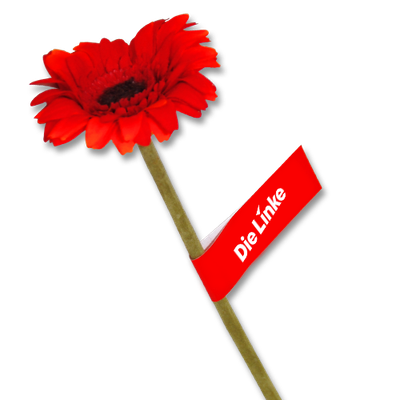 Banderole "Die Linke"