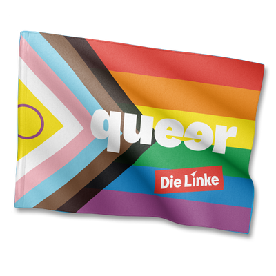 Fahne "queer" 120 x 80 cm