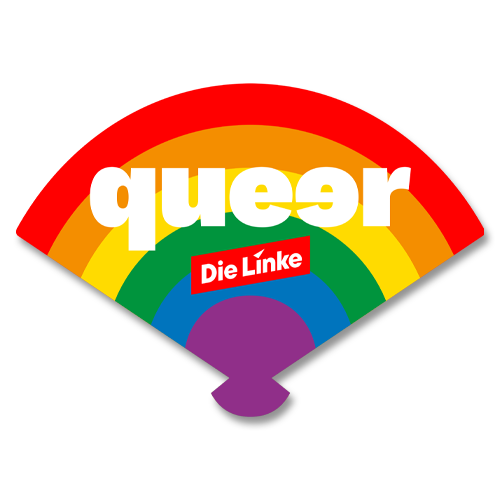 Papierfächer "queer"