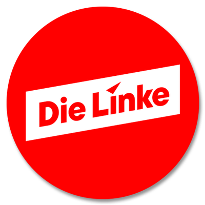 Aufkleber "Die Linke" klein