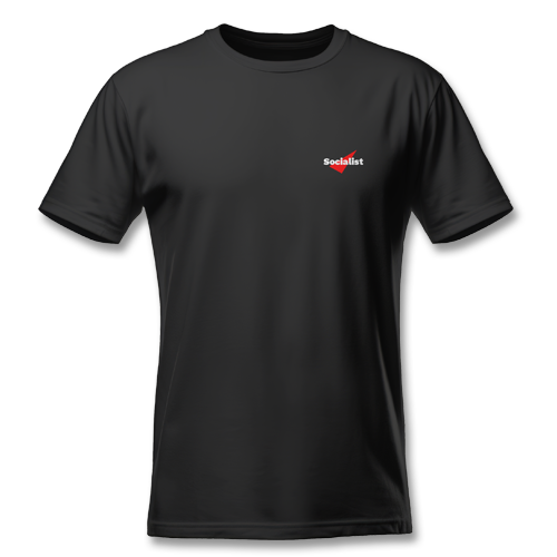 T-Shirt "Socialist" Logo klein