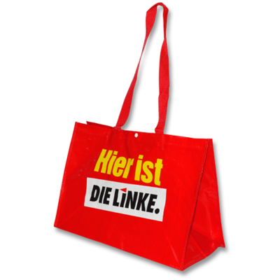 Verteiltasche "Hier ist DIE LINKE."