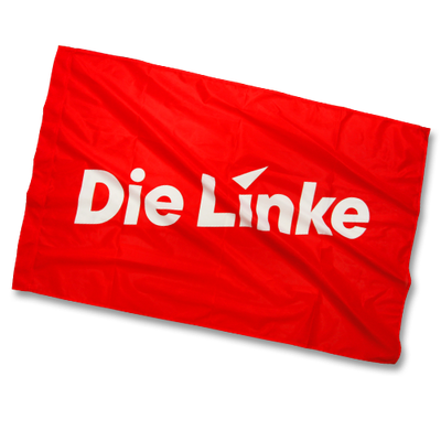 Fahne "Die Linke", 120 x 80 cm