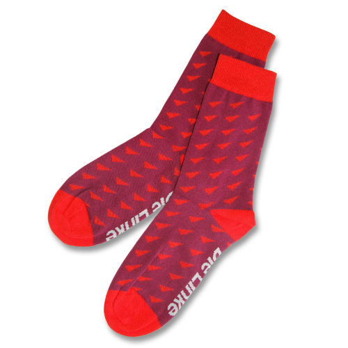 Socken "Die Linke"